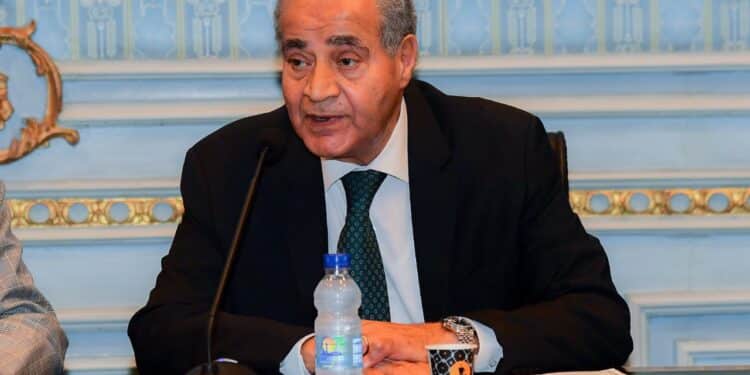 الدكتور على المصليحى وزير التموين