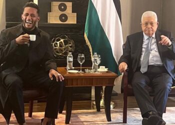 محمد رمضان يلتقي الرئيس الفلسطيني في نيويورك “صور”