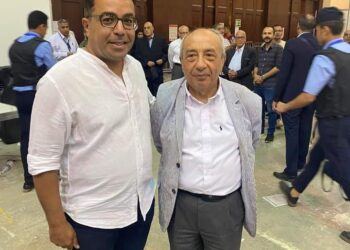 باسل عادل يهنئ النبراوي بتجديد الثقة في منصب نقيب المهندسين