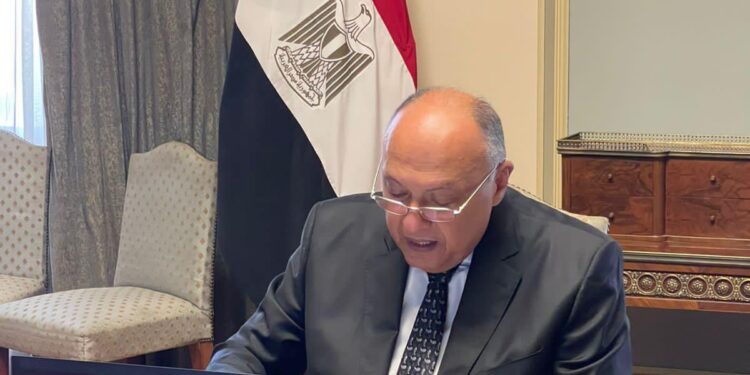 سامح شكري يترأس اجتماعًا افتراضيًا لهيئة مكتب مؤتمر المناخ «COP27»