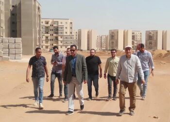 مسؤولوا وزارة الإسكان يتفقدون وحدات سكن كل المصريين