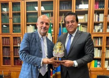 وزير الصحة و نظيره الإيطالي