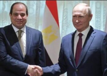 الرئيس السيسي ونظيره الروسى فلاديمير بوتين