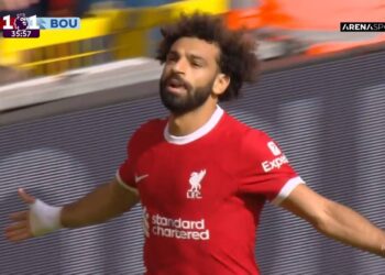 صلاح يقود ليفربول للانتصار الأول بالدوري الإنجليزي على حساب بورنموث