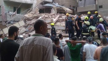 النيابة تأمر بتشكيل لجنة هندسية لمعاينة عقار حدائق القبة المنهار