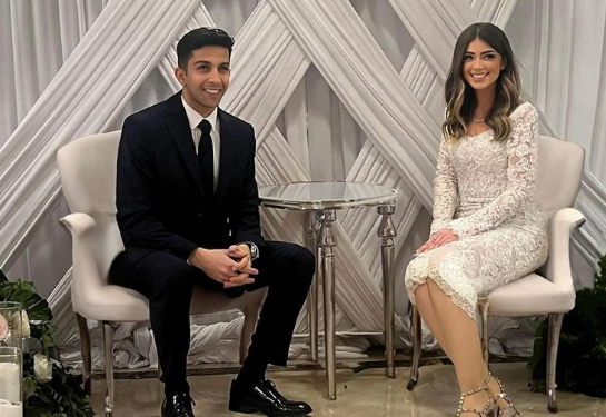 هشام جمال يعلن خطوبته على ليلى أحمد زاهر وسط أجواء أسرية