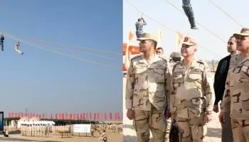 “رئيس أركان حرب القوات المسلحة يتفقد منظومة التدريب والتعليم بمعهد ضباط الصف المعلمين”