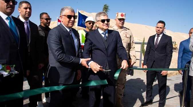 افتتاح كوبرى الشهيدين بالقناة لتعزيز البنية التحتية بحضور قيادات رفيعة