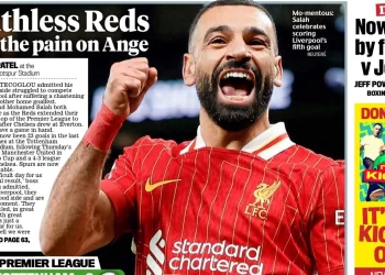 صلاح يقود ليفربول لاكتساح توتنهام ويعزز أرقامه القياسية