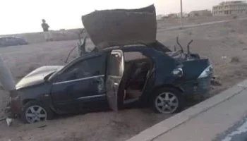 إصابة 5 أشخاص في انقلاب سيارة ملاكي بنجع حمادي