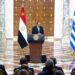 السيسي يؤكد على أهمية وقف إطلاق النار وتحقيق السلام في الشرق الأوسط
