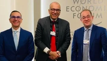 لقاء بين وزير الاستثمار المصري ووزير التجارة الخارجية الفرنسي في دافوس 2025