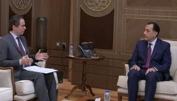 رئيس الوزراء يناقش مع أحمد المسلماني خطط تطوير ماسبيرو وعودة الإعلام الوطني