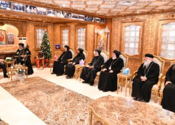 “البابا تواضروس يستقبل وزير الداخلية ووفد الوزارة لتهنئته بعيد الميلاد المجيد”