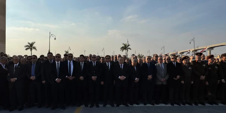 تشييع جثمان الفريق جلال الهريدي رئيس حزب حماة الوطن في جنازة عسكرية