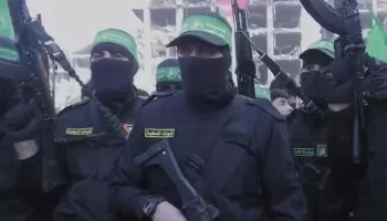 حماس: لن نغادر أرضنا وسندافع عن غزة ضد العدوان الإسرائيلي**