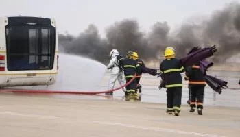 مطار سفنكس الدولي ينفذ أول تجربة طوارئ شاملة لتعزيز إجراءات السلامة