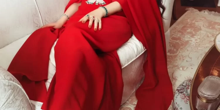 عبير صبري تتألق بإطلالة جذابة احتفالًا بعيد الحب