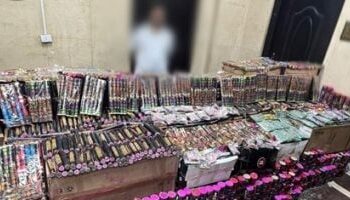 ضبط ورشة لتصنيع الألعاب النارية بالفيوم وحجز أكثر من 4 ملايين قطعة
