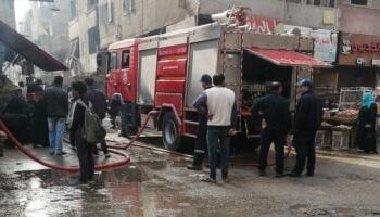 السيطرة على حريق معرض أجهزة كهربائية في الحسينية دون خسائر بشرية