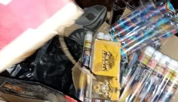 الداخلية تضبط مليون قطعة ألعاب نارية داخل ورشة غير مرخصة بالفيوم