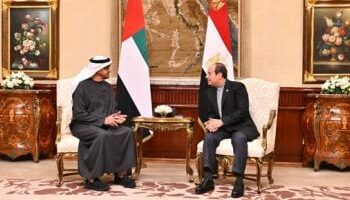 الرئيس السيسي يستقبل الشيخ محمد بن زايد ويؤكد على العلاقات الراسخة بين مصر والإمارات