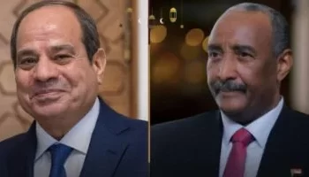 البرهان يهنئ السيسي بعيد الفطر المبارك