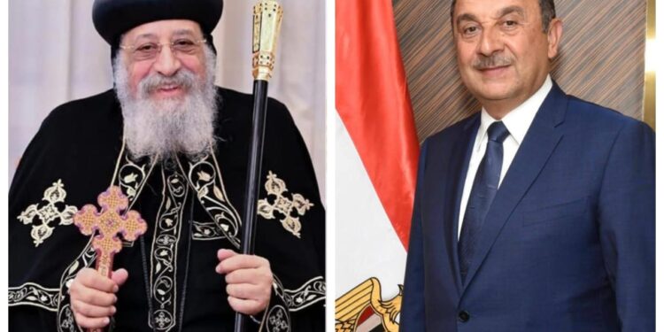 وزير قطاع الأعمال يهنئ البابا تواضروس والأقباط بعيد القيامة المجيد