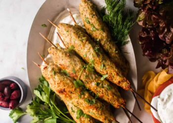 طريقة عمل كفتة الفراخ بصوص الليمون والمشروم