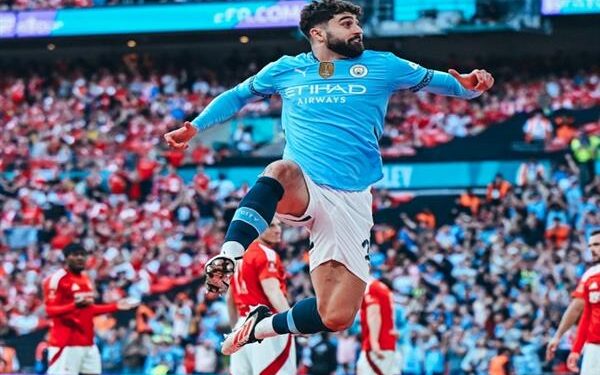مانشستر سيتي يتأهل لنهائي كأس إنجلترا بثنائية في نوتنجهام فورست بمشاركة عمر مرموش
