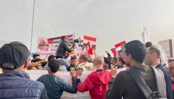 **”الرئيس السيسي وماكرون يصلان إلى مدينة العريش”**