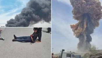 ارتفاع عدد مصابي انفجار ميناء الشهيد رجائي بإيران إلى 500 مصاب