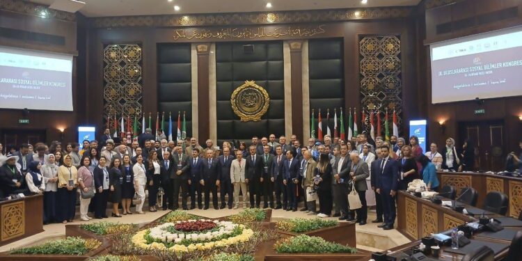 مشاركة تركية رفيعة المستوى بالمؤتمر الدولي التاسع للعلوم الاجتماعية المنعقد في الإسكندرية