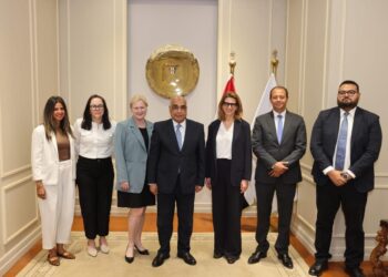 وزير العدل يستقبل رئيسة قسم الشراكات العالمية والإدماج والعدالة بإدارة الحوكمة العامة بمنظمة التعاون الإقتصادى والتنمية