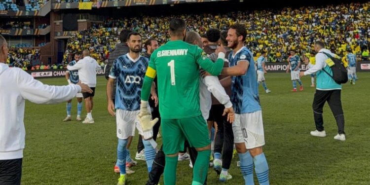 بيراميدز يتعادل إيجابيًا مع صن داونز في ذهاب نهائي دوري أبطال أفريقيا