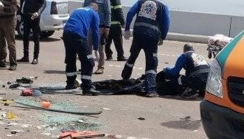 مصرع وإصابة 10 أشخاص إثر تصادم سيارتين بطريق «الروبيكى العاصمة الإدارية»