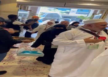 وصول 1842 حاجًا من حجاج الجمعيات الأهلية إلى الأراضي المقدسة استعدادًا لأداء مناسك الحج