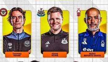 استبعاد بيب جوارديولا من قائمة أفضل مدرب في الدوري الإنجليزي لموسم 2024/25