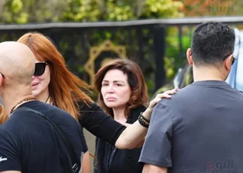 تشييع جنازة رجل الأعمال والمنتج وليد مصطفى بحضور نجوم الفن والإعلام