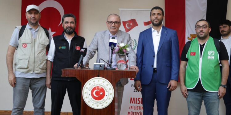 بمناسبة عيد الأضحى.. السفارة التركية تنظم احتفالية لعائلات فلسطينية بالقاهرة