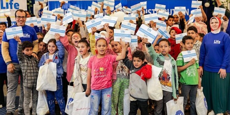 لايف للإغاثة والتنمية بتوزيعات مشروع الأضاحي: ندعم الفقراء الأكثر احتياجاً واللاجئين في مصر والعالم العربي