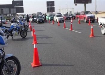 المرور: غلق كلي لمطلع محور حسب الله الكفراوي بسبب تسريب مياه