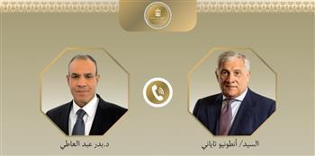 وزير الخارجية يؤكد لنظيره الإيطالي ضرورة نفاذ المساعدات الإنسانية والإغاثية والطبية إلى غزة