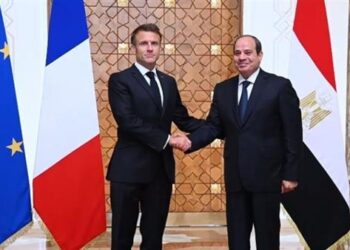 الرئيس السيسي يبحث مع نظيره الفرنسي جهود وقف إطلاق النار في غزة