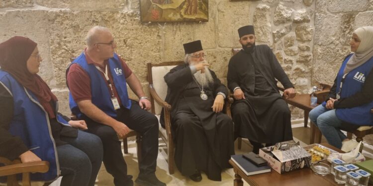 لايف للإغاثة والتنمية وبالتعاون مع كنيسة المهد: معالجة مشكلة الأمن الغذائي في الضفة الغربية باتت ضرورة