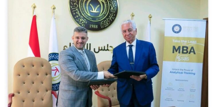 نقابة المبرمجين توقع بروتوكول تعاون مع الأكاديمية العربية للعلوم الإدارية في مجال التعليم