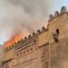 حريق يلتهم أجزاء من مسجد قرطبة التاريخي في ذكرى رحيل الحاجب المنصور