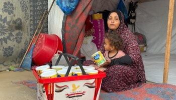 اللجنة المصرية تستعد لتوزيع أكبر عدد من الطرود الغذائية على سكان غزة