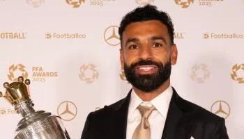 المقاولون العرب يهنئ محمد صلاح بتتويجه أفضل لاعب في الدوري الإنجليزي الممتاز
