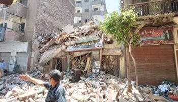 إصابة 5 أشخاص في انهيار منزل بشارع مولد النبي بالزقازيق ومحافظ الشرقية يتابع محافظ الشرقية